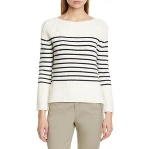 ATM Anthony Thomas Melillo Stripe Wool Blend Sweat
